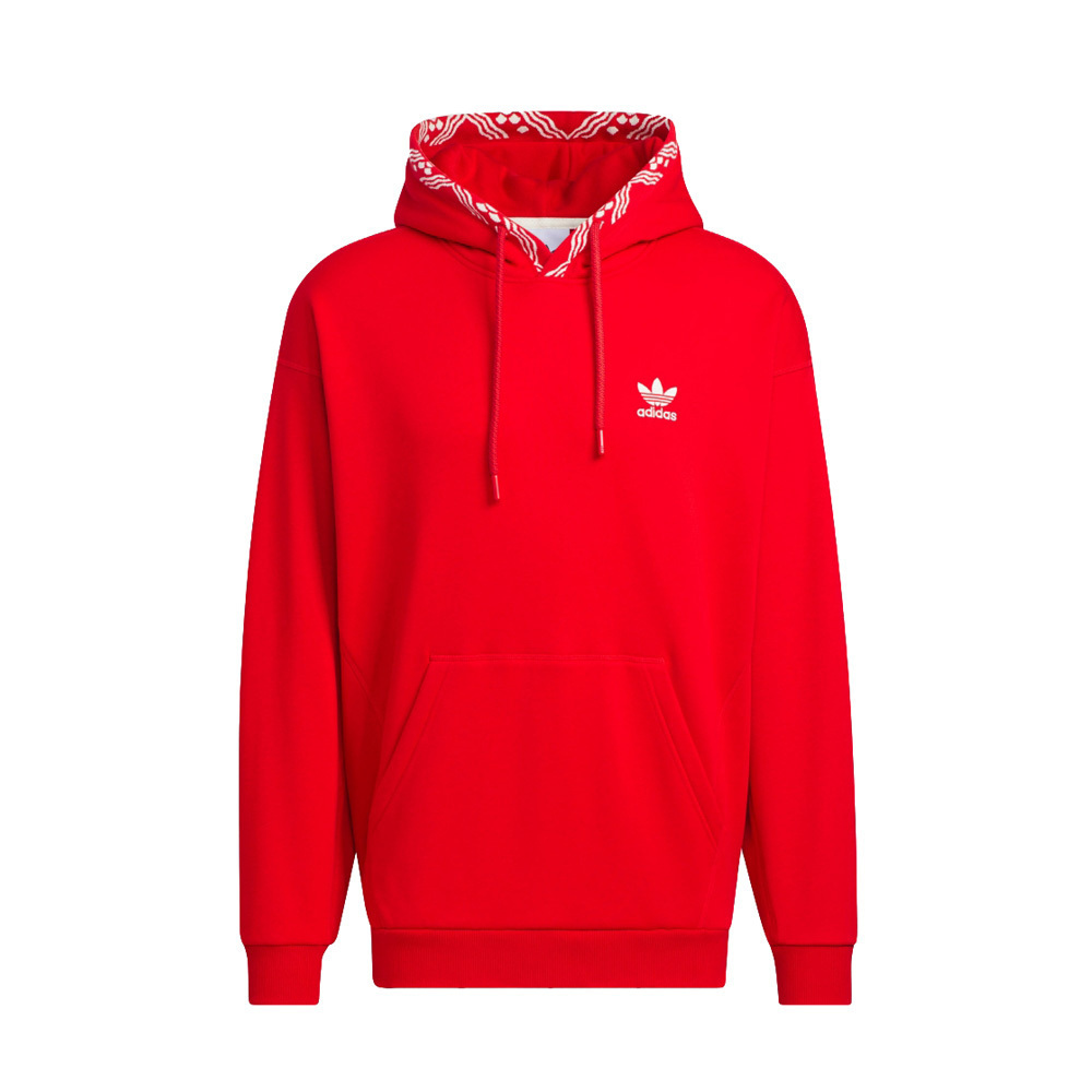 Adidas New FT GFX Hood CNY IX4217 男女 連帽 上衣 帽T 新年款 龍年 寬鬆 紅