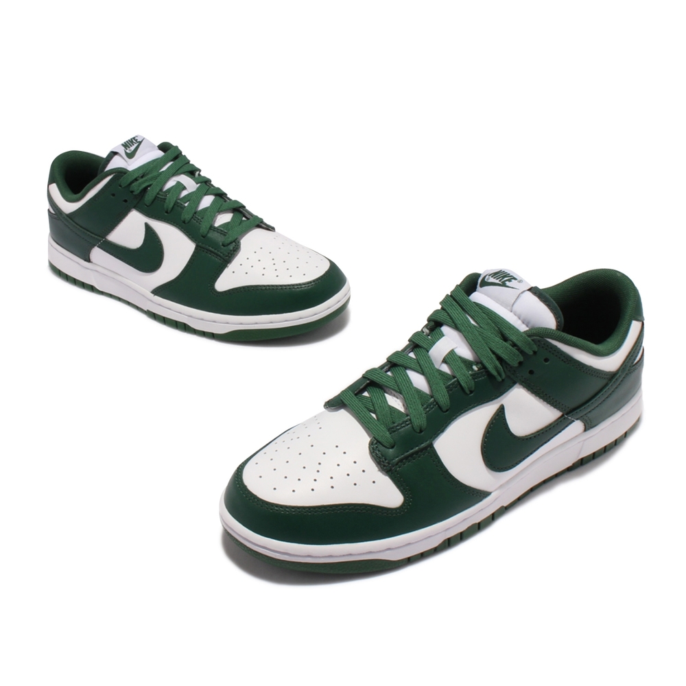 Nike 休閒鞋Dunk Low Retro 運動男鞋經典款Team Green 休閒穿搭綠白