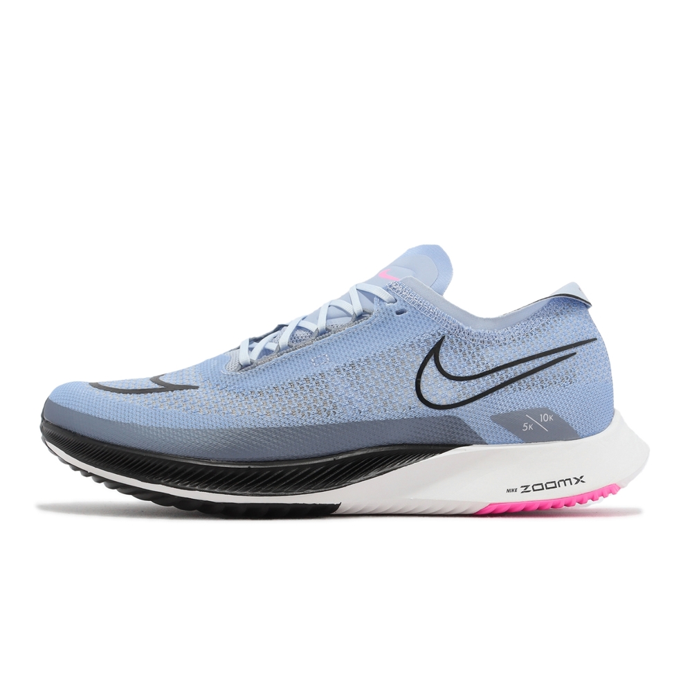 Nike 慢跑鞋ZoomX Streakfly 男鞋藍黑競速輕量回彈路跑運動鞋DJ6566