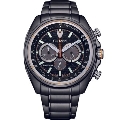 CITIZEN 星辰錶 Chronograph 三眼 光動能(CA4567-82H)44.75mm