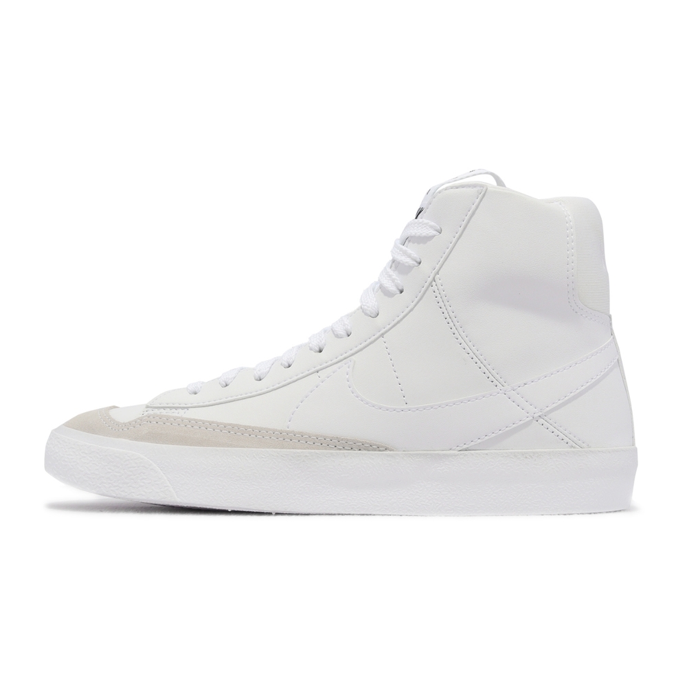 Nike 休閒鞋Blazer Mid 77 SE D GS 白高筒女鞋大童鞋小白鞋平輸品海外