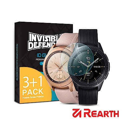 Rearth 三星 Galaxy Watch 42mm 強化玻璃保護貼(3+1片裝)