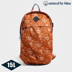 United by Blue 防潑水後背包 Commuter Backpack 814-108 (15L)｜印花雛菊橙