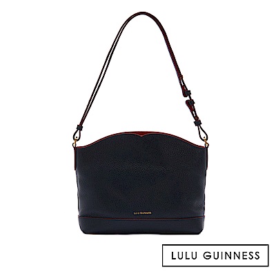 LULU GUINNESS VALERIE 肩背包 (黑)