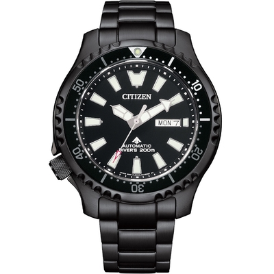 CITIZEN星辰 Promaster鋼鐵河豚EX Plus 亞洲限量潛水機械錶 (NY0135-80E)-44mm