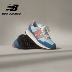 New Balance 女性復古運動鞋 粉藍綠