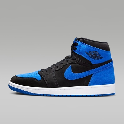 NIKE AIR JORDAN 1 RETRO HIGH OG 男運動籃球鞋-藍黑白-DZ5485042