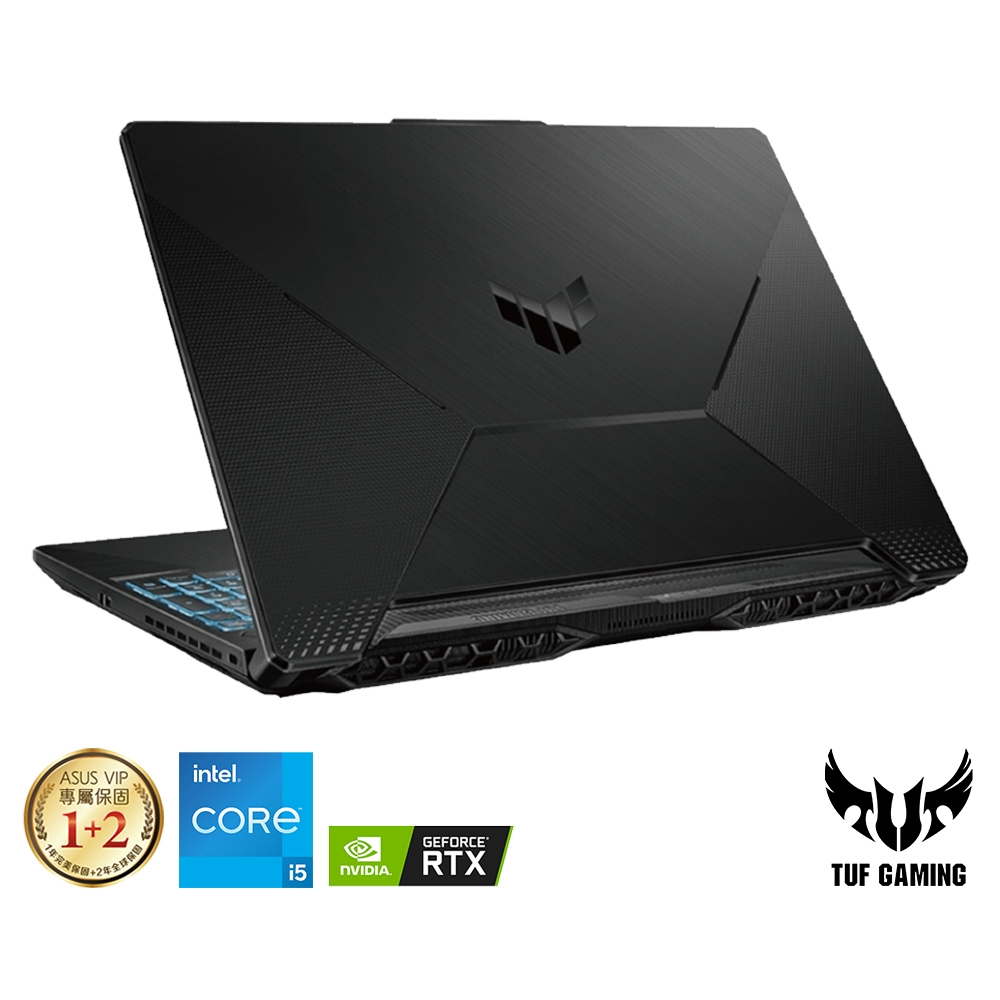 (送8GB 記憶體) ASUS FX506HC 15.6吋電競筆電 (i5-11400H/RTX3050/8G/512G/戰魂黑/TUF F15)  ASUS TUF 系列  