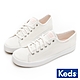 Keds KICKSTART 甜美鞋口點點帆布鞋-奶油白 product thumbnail 1