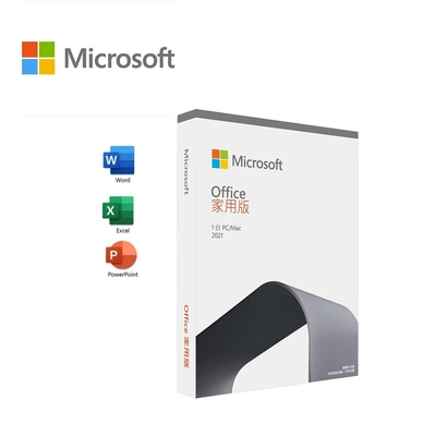 微軟 Microsoft Office Home 2021 家用版盒裝 -PKC繁體中文