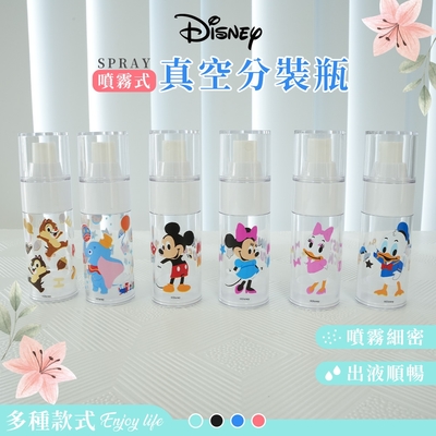 【收納王妃】迪士尼 Disney 玩樂系列 30ml 噴霧式 分裝噴瓶 防疫必備 可裝酒精 正版授權