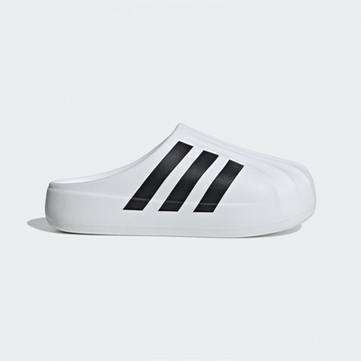 adidas 愛迪達 拖鞋 男鞋 運動 三葉草 ADIFOM SUPERSTAR MULE 白 IF6184