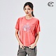 ADISI 女輕薄棉感圖騰圓領短袖排汗衣AL2011113 (S-2XL) 輕珊瑚 product thumbnail 1