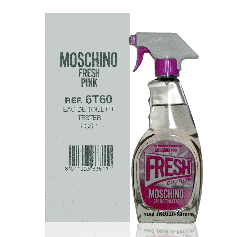 Moschino Pink Fresh 小粉紅．清新淡香水100ml Tester 包裝