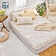 織眠家族 200織精梳棉-雙人三件式枕套床包組-暮影 product thumbnail 1