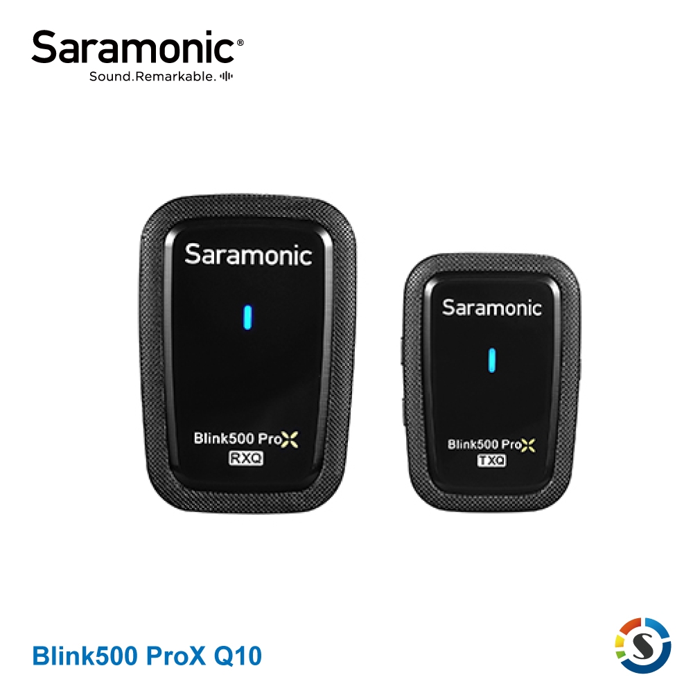 Saramonic楓笛 Blink500 ProX Q10 一對一  2.4GHz無線麥克風系統