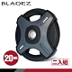 【BLADEZ】OP1-PU灰色奧林匹克包膠槓片-20KG(二入組) product thumbnail 1