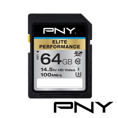 PNY PRO Elite U1 C10 SDXC 64GB 記憶卡