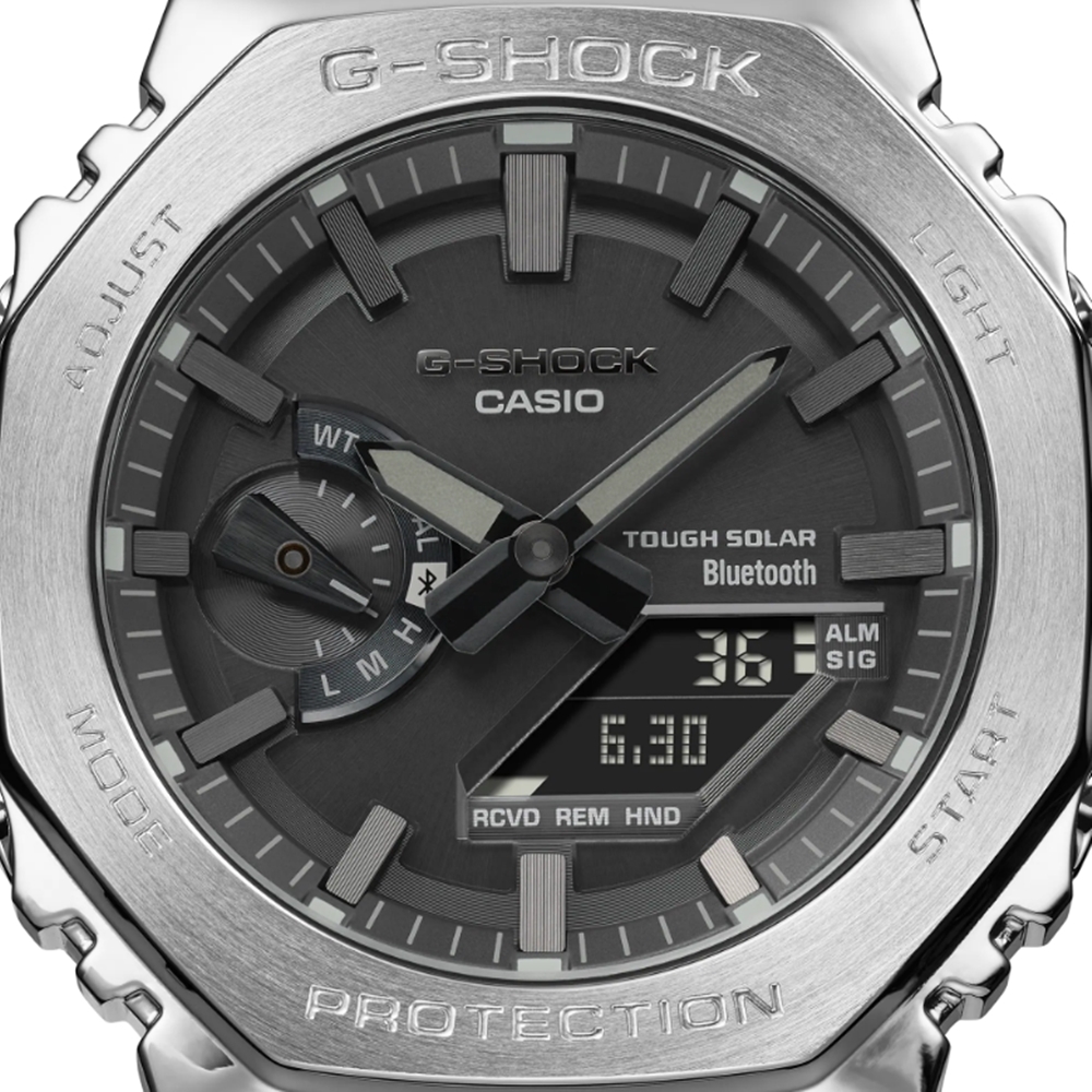 CASIO 卡西歐全金屬系列太陽能藍牙(GM-B2100D-1A) | G-SHOCK | Yahoo