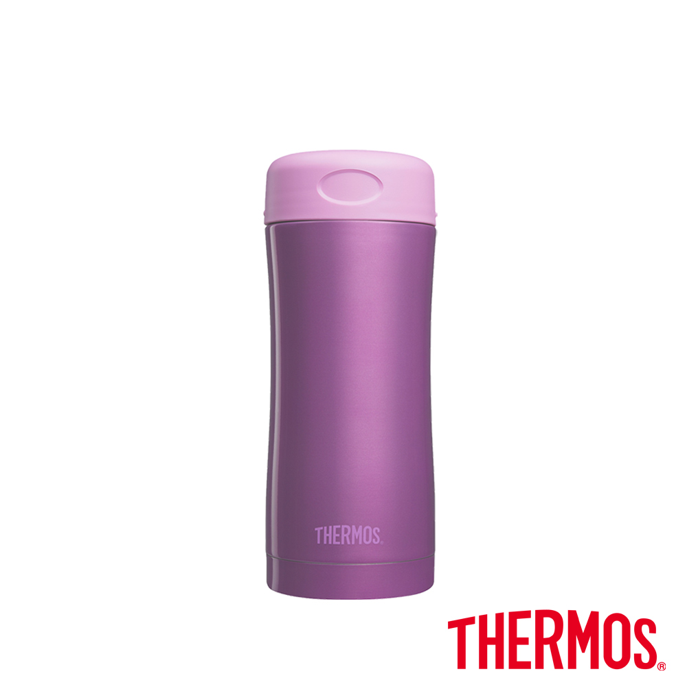 THERMOS膳魔師不鏽鋼真空保溫杯400ml(JCG-400-PL)(紫色)