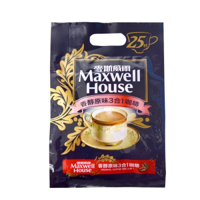 Maxwell麥斯威爾 香醇原味3合1咖啡(14gx25包)