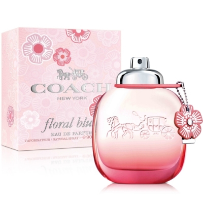 COACH 嫣紅芙洛麗女性淡香精90ml+贈品牌小香x2