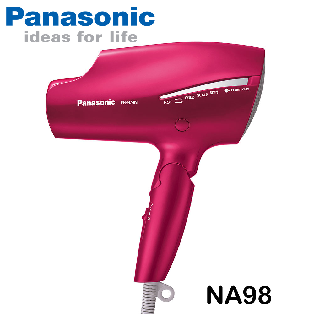 時時樂限定]國際牌Panasonic奈米水離子吹風機EH-NA98-RP | Panasonic