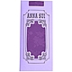 ANNA SUI 玫瑰花圖騰LOGO靜電防止加工半統襪(紫色) product thumbnail 1