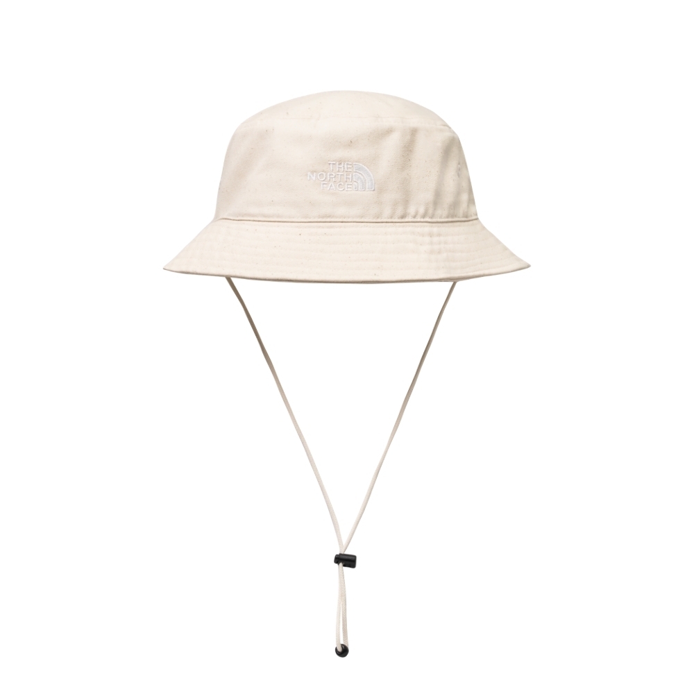 The North Face NORM BUCKET 漁夫帽-米白-NF0A7WHNXMO