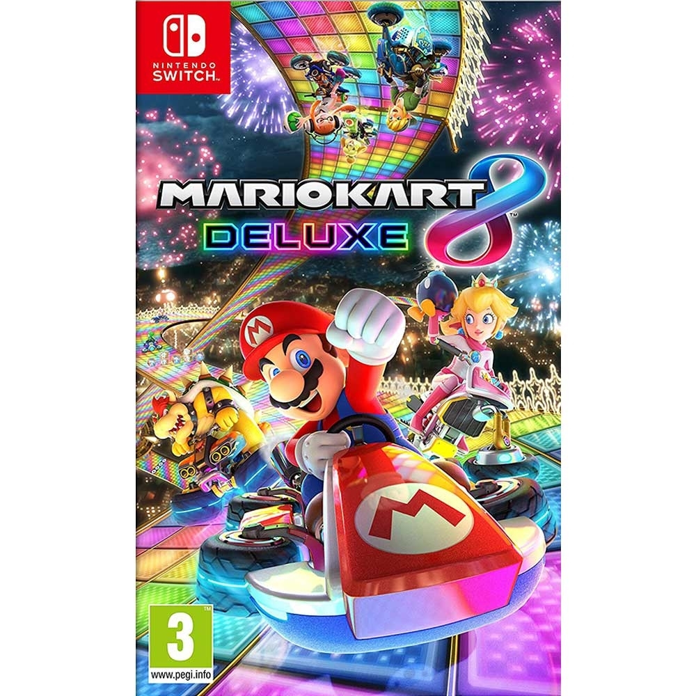 瑪利歐賽車 8 豪華版 Mario Kart 8 deluxe - NS Switch 中英日文歐版