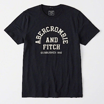 AF a&f Abercrombie & Fitch 短袖 T恤 藍 0974