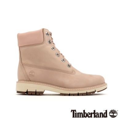 Timberland 女款淺粉色磨砂革6吋靴|A22Q2