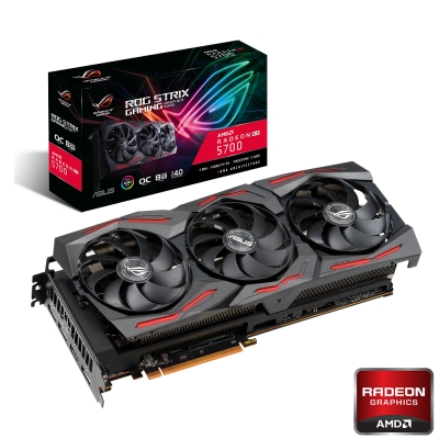 ASUS ROG Strix Radeon RX5700 O8G GAMING 顯示卡