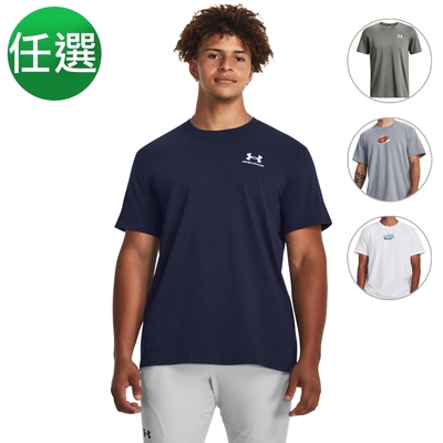 【UNDER ARMOUR】男 HEAVYWEIGHT 短T-Shirt 多款任選