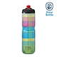 Polar Bottle 24oz 方格紋雙層保冷噴射水壺 Tartan 綠-藍 Green-Blue product thumbnail 1