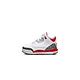 Nike Jordan 3 Retro Fire Red TD 童鞋 小童 白色 紅色 AJ3 休閒 籃球鞋 DM0968-160 product thumbnail 1