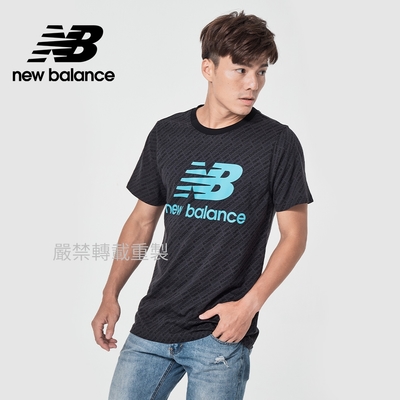 【New Balance】基本短袖T恤_男性_深灰色_MT11532VLS