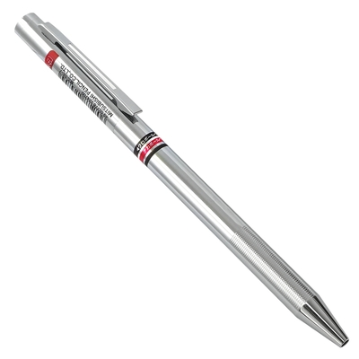 日本三菱UNI全金屬原子筆2色機能筆SE-1000(0.7mm油性速乾;旋轉式出芯;黃銅鍍鉻軸/鋼筆夾;橫壓紋筆握)