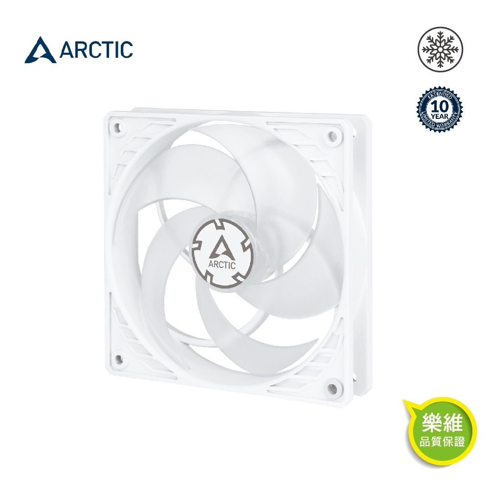 【ARCTIC】 P12 PWM 12公分旋風扇 透明白