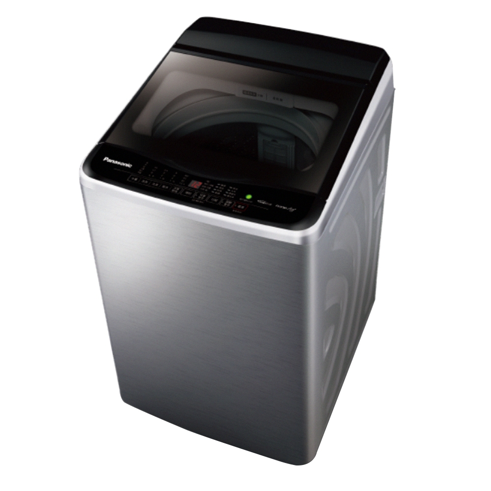 Panasonic國際牌 13kg 雙科技不鏽鋼變頻直立式洗衣機 NA-V130LBS