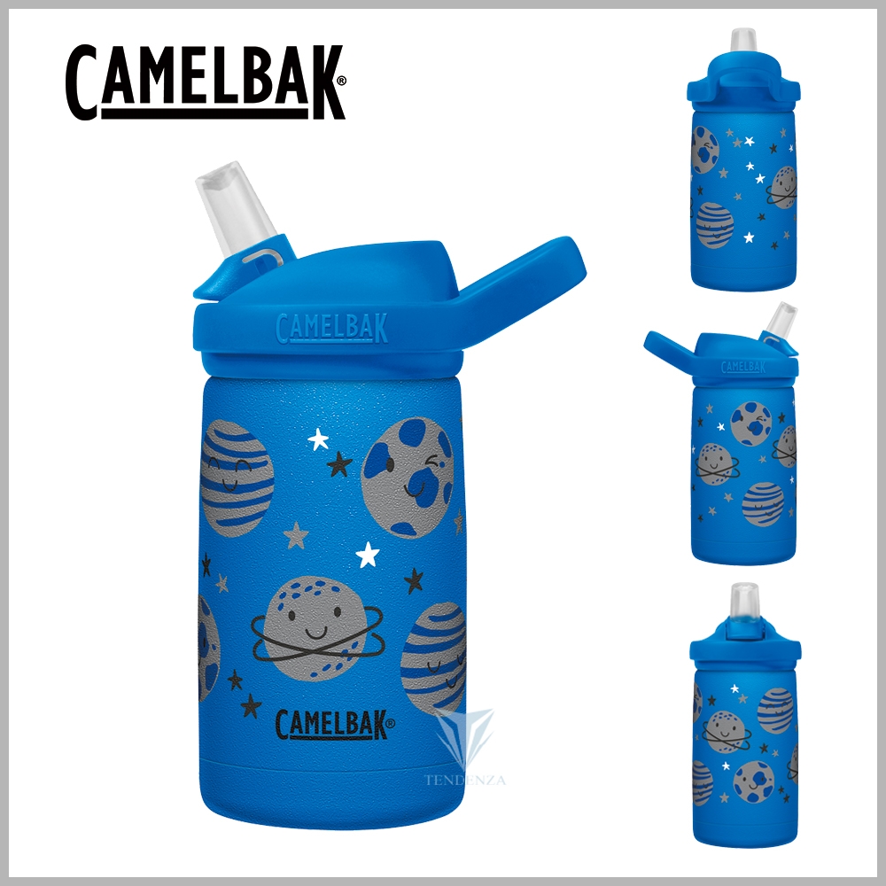 美國CamelBak 350ml eddy+ kids兒童吸管不鏽鋼保溫瓶(保冰)-微笑星球 CB2665401035