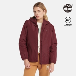 Timberland 女款暗紅色防水保暖外套|A6SGHI30