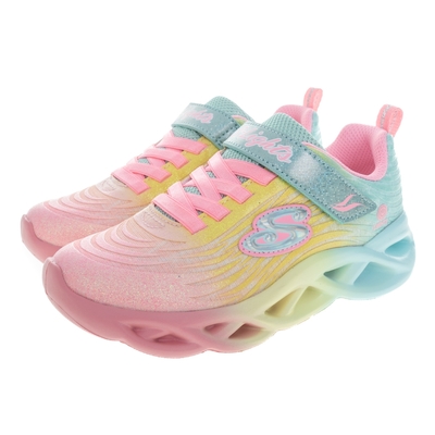 SKECHERS 童鞋 女童系列 燈鞋 TWISTY BRIGHTS - 303711LLPMT