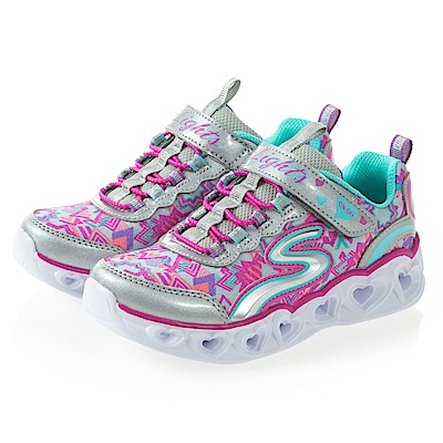 SKECHERS (童) 女童系列HEART LIGHTS-20180LSMLT