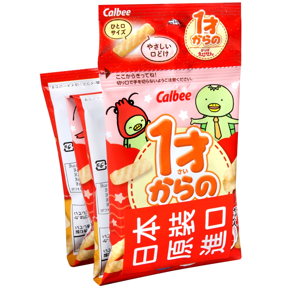 Calbee 4連蝦風味餅乾(32g)