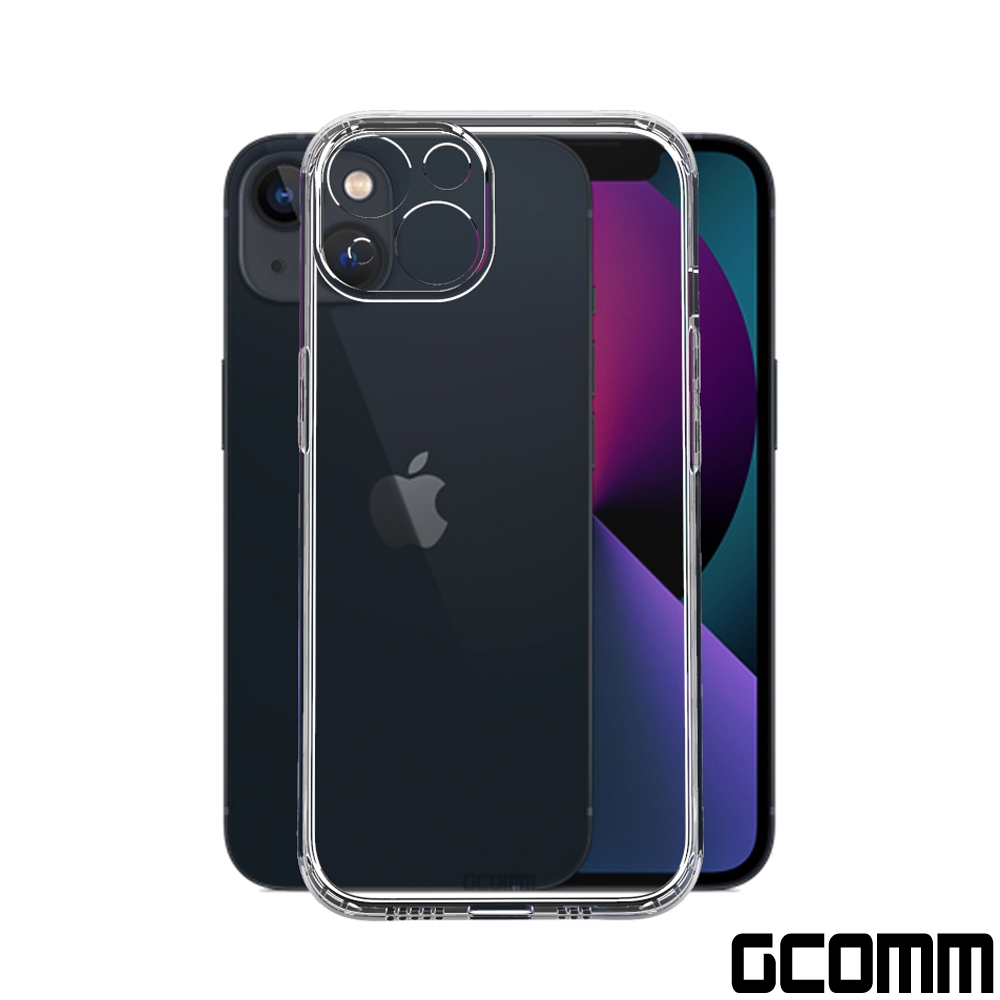 GCOMM iPhone 13 清透圓角防滑邊保護套 Round Edge