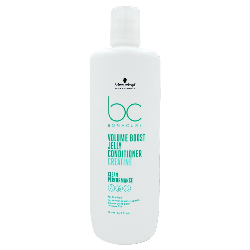 Schwarzkopf施華蔻 欣臨公司貨 【bc豐盈俏彈肌酸髮凍1000ML】適細軟扁塌髮 修護滋養 ( 附壓頭 )