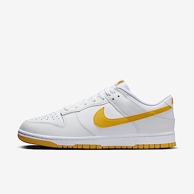 Nike Dunk Low Retro [DV0831-110] 男 休閒鞋 運動 經典 復古 低筒 流行 白 大學金