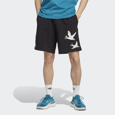 ADIDAS ADV SHORT 三葉草 男 運動短褲-黑-HZ1152