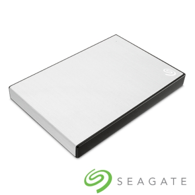 Seagate Backup Plus Slim 1TB 2.5吋 外接硬碟-星鑽銀